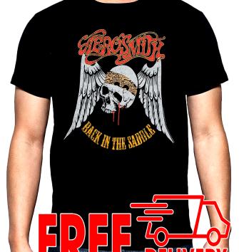 Aerosmith, Back in the saddle, 2, men's t-shirt, 100% cotton, S to 5XL